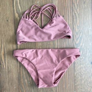 Mikoh mini 2 piece bikini girls size large